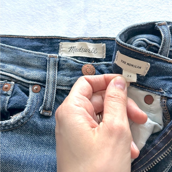 MADEWELL The Mom Jean High Rise Denim - Picture 4 of 9